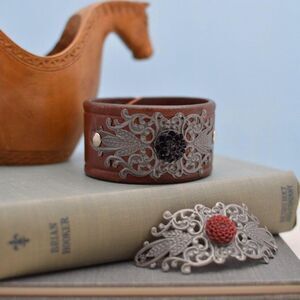 Leather Cuff Bracelet 